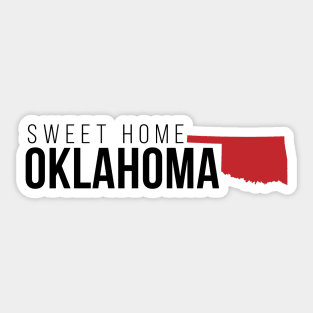 Sweet Home Oklahoma Sticker